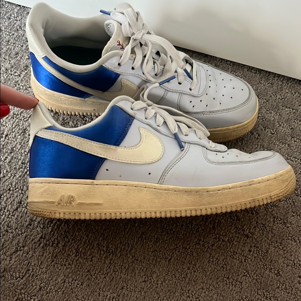 Nike Air Force 1 Blue Sneakers